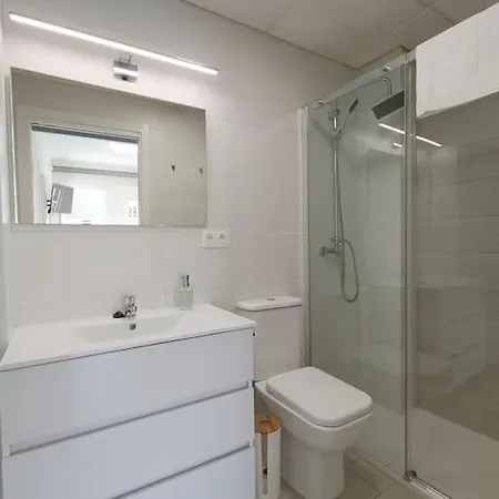 Apartment Santos 2 Suites, Playa A 1 Min, 2 Hab, Wifi Y Aire Acondicionado Cabo De Gata